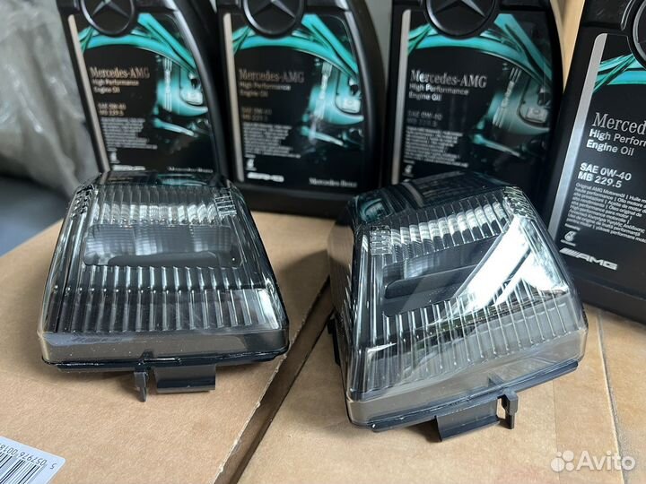 Поворотники G class w463 черные