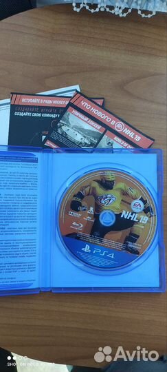 NHL 19 ps4 диск. Rus