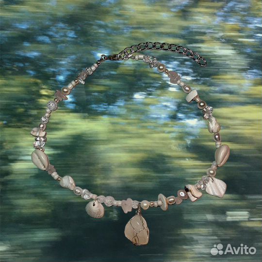 Украшение на шею с подвеской для фото