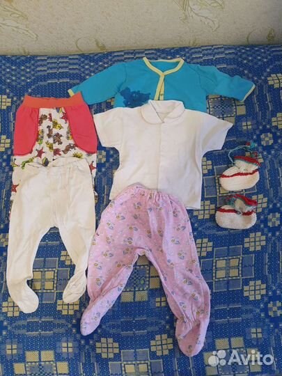 Пакет вещей для девочки 0- 3 месяца