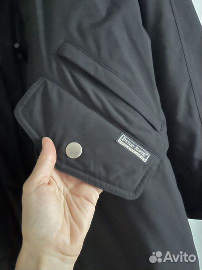 Винтажная куртка парка утепленная