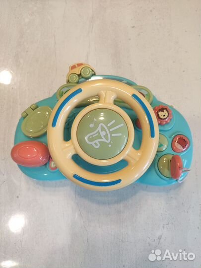 Игрушка руль для коляски новый
