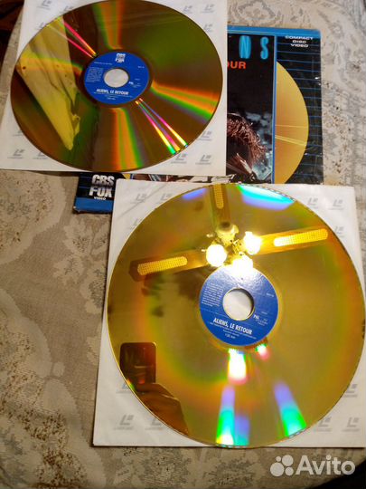 CD video laser disk