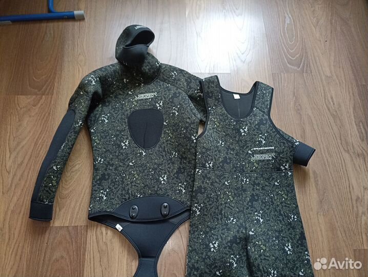 Гидрокостюм для подводной охоты 7 мм