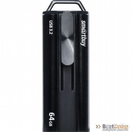 USB 3.0/3.1 Smartbuy 64GB Iron-2 Metal Black (SB06