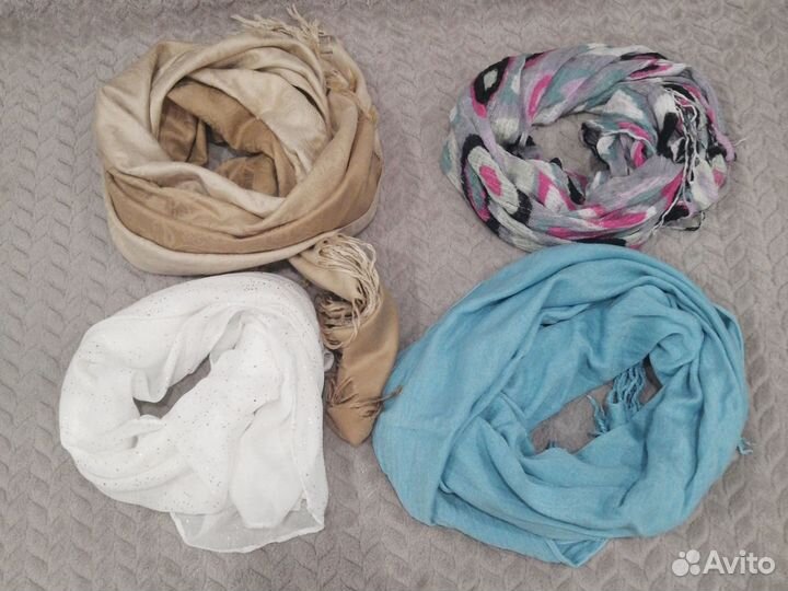 Платок палантин шарф 4 шт цена все