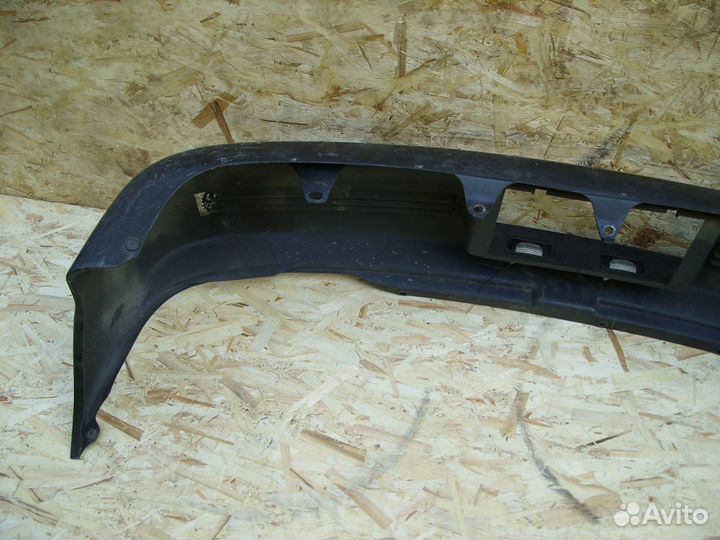 Бампер задний GT Toyota Starlet P80 Чёрныйцарапины