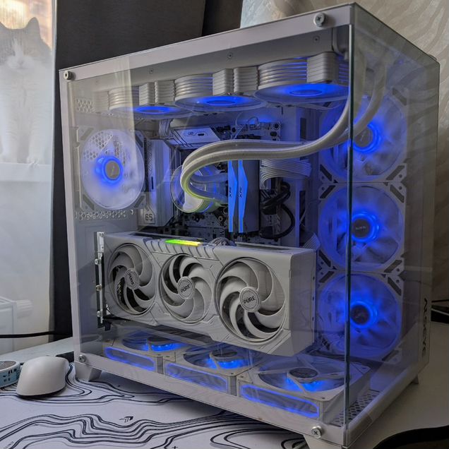Игровой пк RX 9070 XT + Ryzen 7500f + 32gb