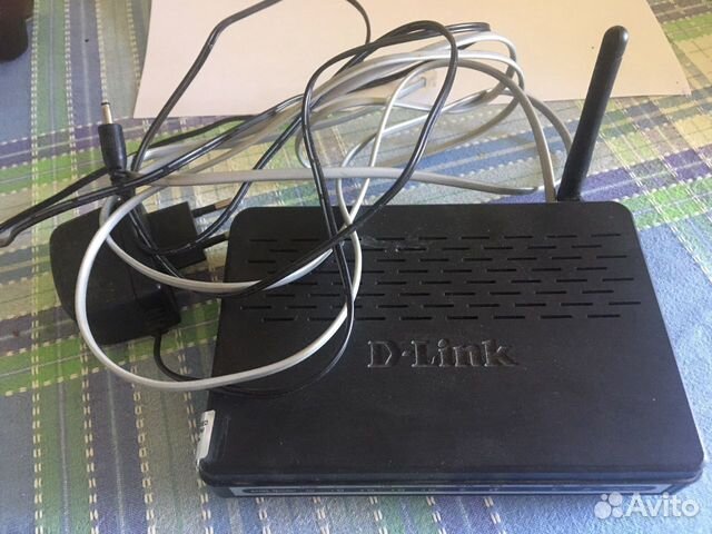 Wi-Fi роутер D-link DSL-2640U