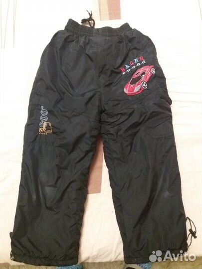 Штаны детские утепленные на мальчика