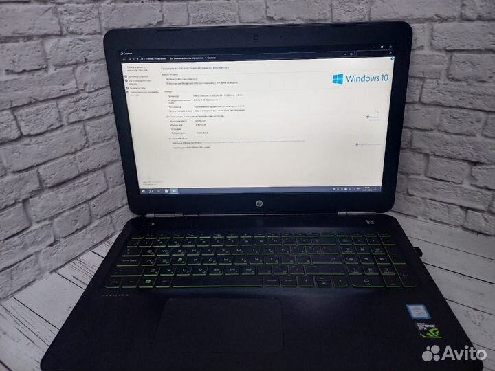 Ноутбук HP Pavilion 15-bc404ur (15.6