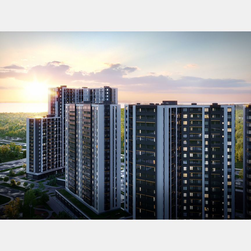 2-к. квартира, 48 м², 16/25 эт.