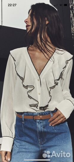 Zara блузка в наличии