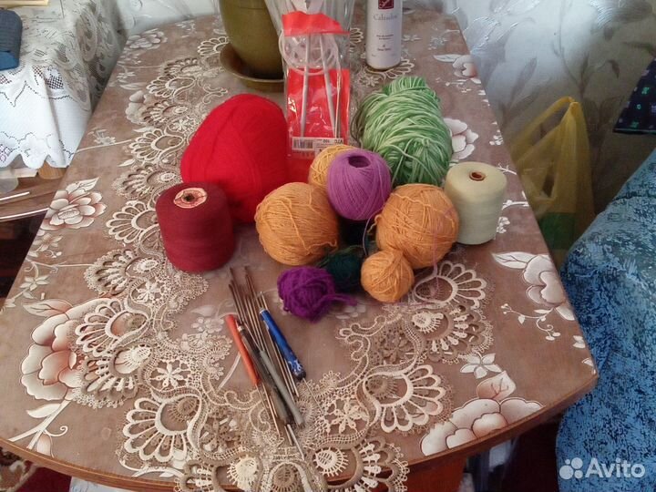 Пряжа нитки для вязания