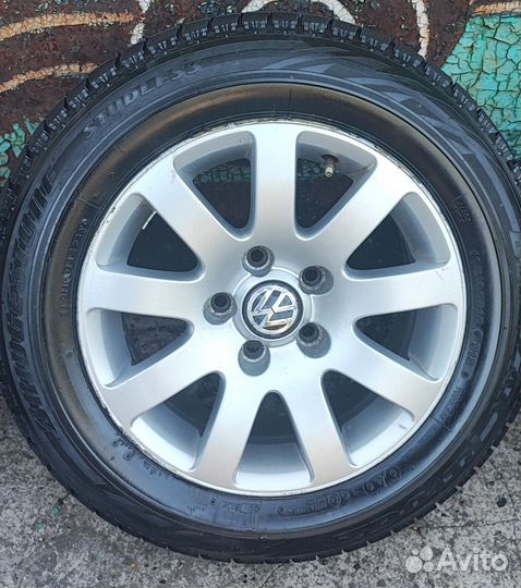 Литые диски с резиной r15 Volkswagen audi skoda