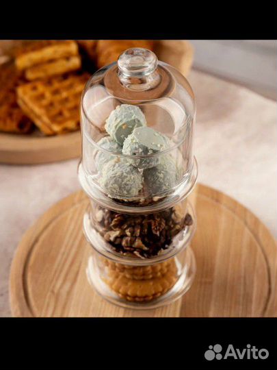 Набор сальников/конфетниц/ ёмкость под варенье