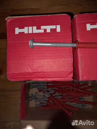 Анкер шуруп Hilti 10x100, Саморез в ленте BeA