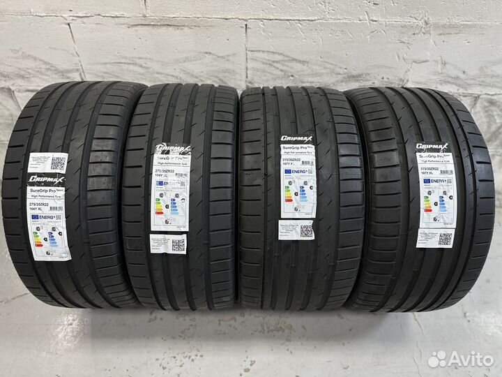 Gripmax SureGrip Pro Sport 275/35 R22 и 315/30 R22 104Y