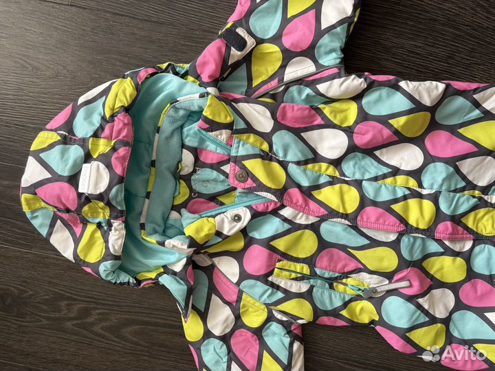 Комбинезон демисезонный 74 80 crokid для девочки