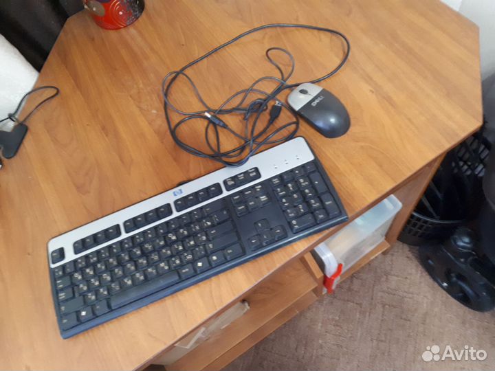 Клавиатура hp и мышь dell