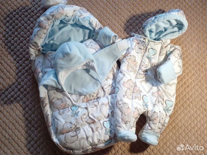 Конверт на выписку зимний