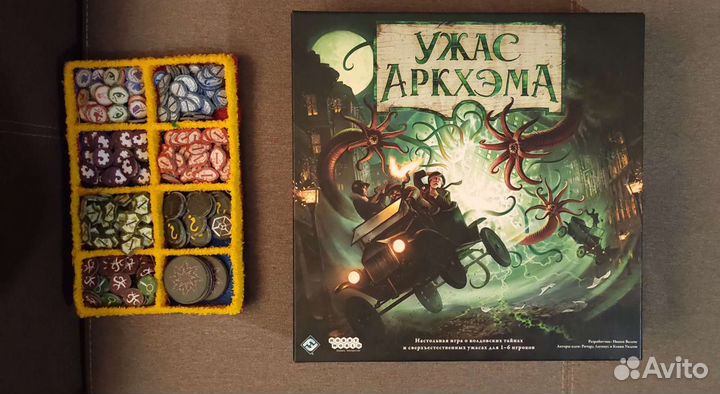 Ужас Аркхема настольная игра, карточная игра
