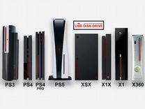 Настенное крепление для Playstation PS5 PS4 xbox S