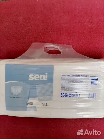 Памперсы для взрослых seni xl 4