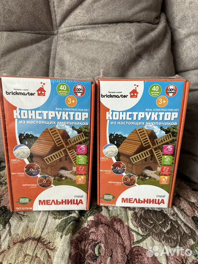 Конструктор из настоящих кирпичиков