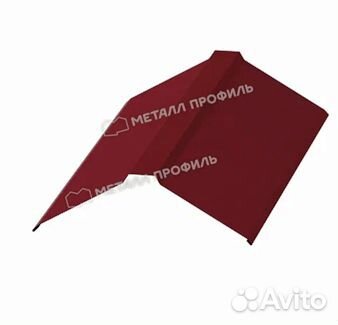 Планка конька плоского 150х150х2000 NormanMP