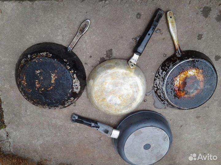 Кастрюли, сковородки, крышки