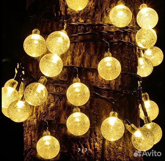 Гирлянда на солнечных батареях