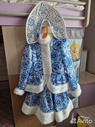 Костюм снегурочки детский