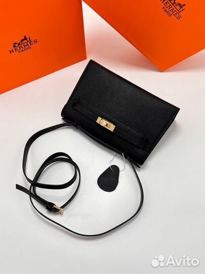 Сумка натуральная кожа hermes женская люкс