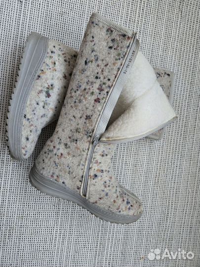 Сапоги женские войлочные р38