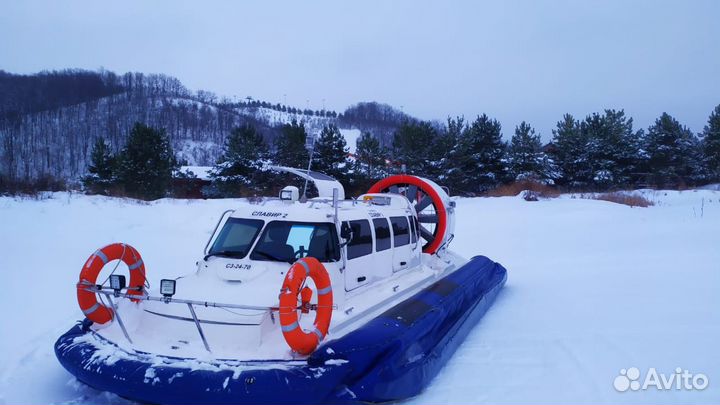 Зимняя прогулка в Свияжск по Волге на свп