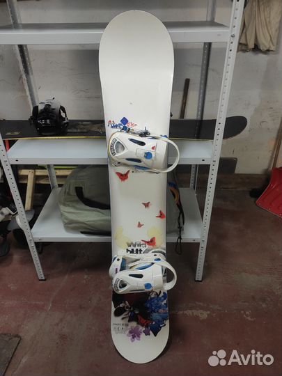 Сноуборд atom, nidecker, ботинки сноубордические