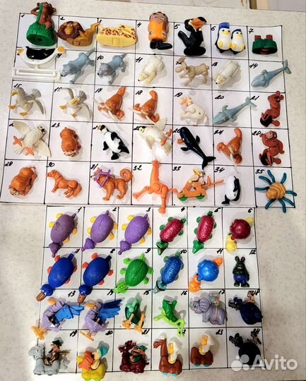 Киндеры 90е много несколько коробок