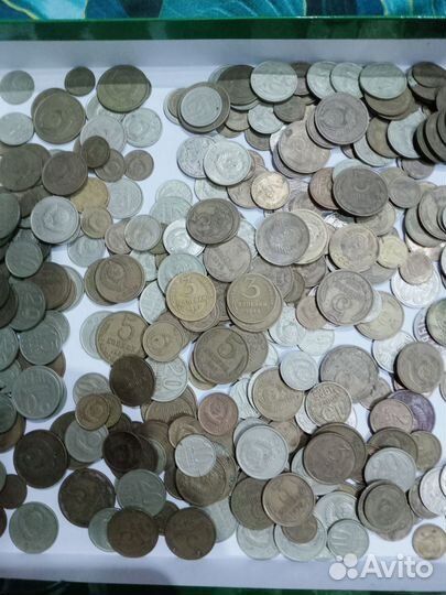 Продам монеты СССР, очень много