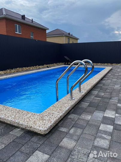 Полипропиленовая чаша бассейн 6м*3м*1,5м