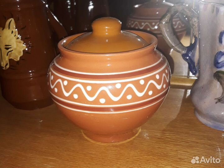 Горшок для запекания новый