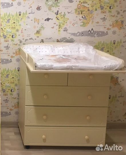 Комод детский с пеленальным столиком