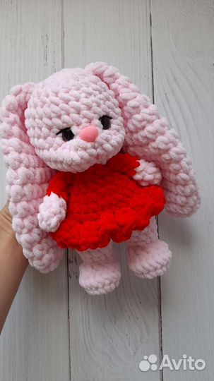 Вязаные игрушки Змея Зайка Капибара Пикачу Жабка