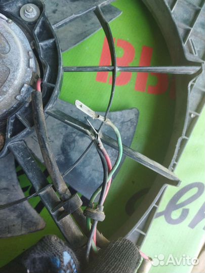 Диффузор с вентилятором для Volkswagen Polo