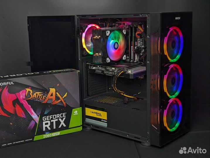 Игровой пк i7 4790k / RTX 2060S /16gb/SSD