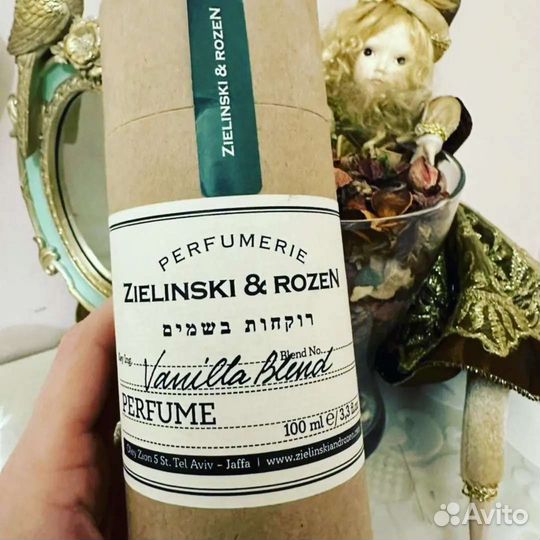 Духи концентрированные Vanilla Blend Zielinski&Roz