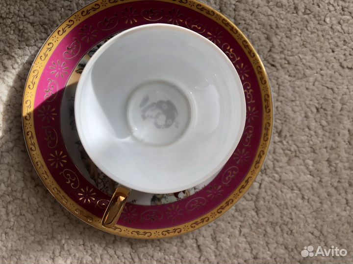 Чайная пара фарфор