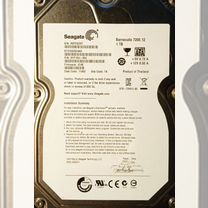 Жесткий диск seagate 1 тб внутренний пк