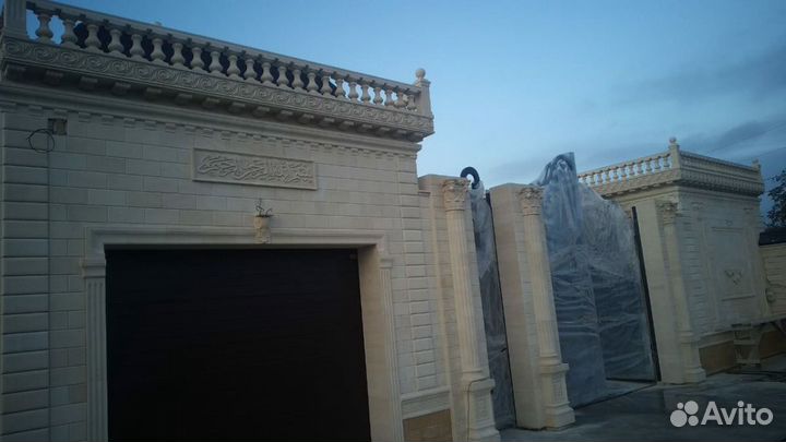 Облицовка фасадов из природного камня