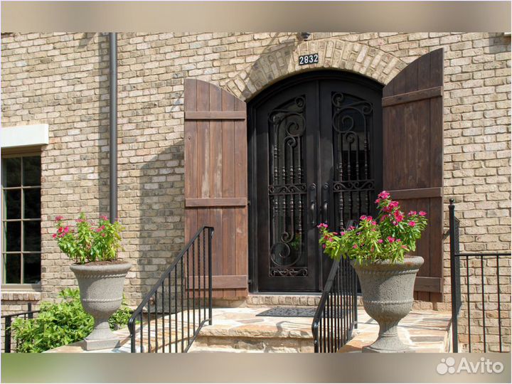Двери входные кованые калитки